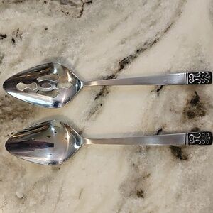 Vintage Carlyle Stainless Steel Serving Pieces.